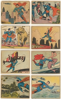1940 R145 Gum, Inc. "Superman" Low Numbers Near Set (40/48)